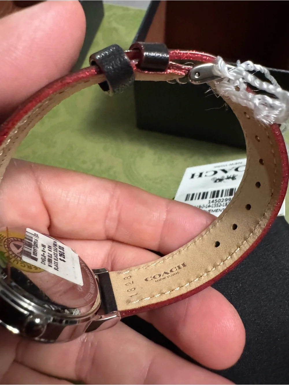 NWT Coach x Disney Minnie Mouse watch
